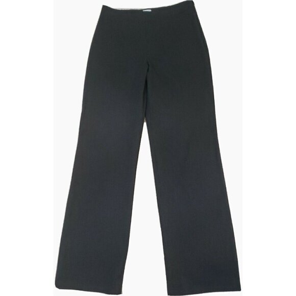 Chico's ~Woman Size 1~ Black/Gray Dress Pants Side Zipper Stretch. - Picture 7 of 12